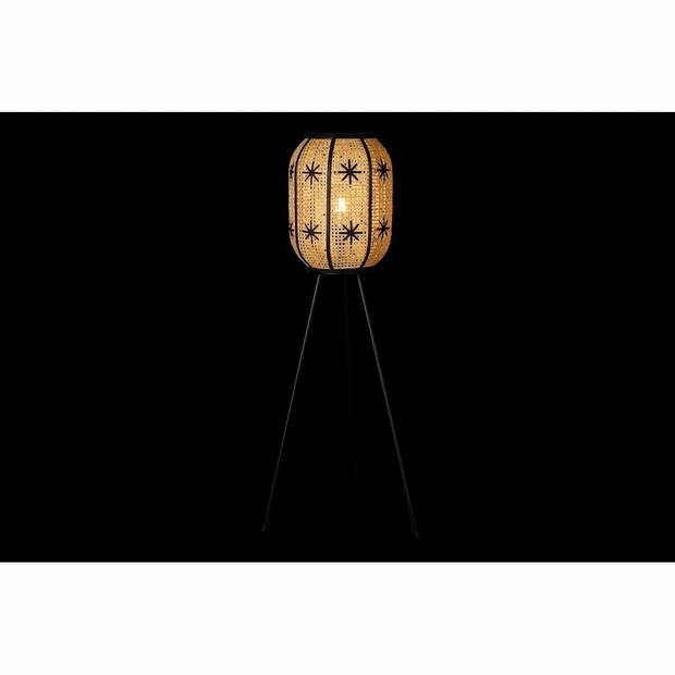 Vloerlamp DKD Home Decor 30 x 30 x 116 cm Zwart Metaal Bruin 220 V 50 W