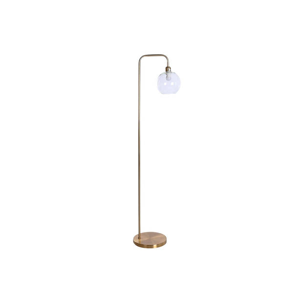 Vloerlamp DKD Home Decor Gouden Metaal Kristal 50 W 220 V 35 x 25 x 155 cm