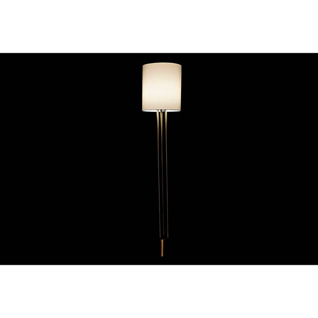 Vloerlamp DKD Home Decor Wit Gouden Metaal 50 W 220 V 33 x 33 x 165 cm