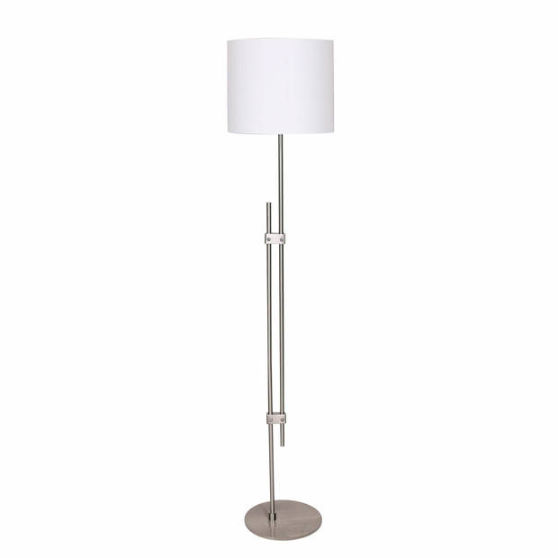 Vloerlamp DKD Home Decor 30 x 30 x 148 cm 35,5 x 35,5 x 143 cm Zilverkleurig Metaal 220 V 50 W