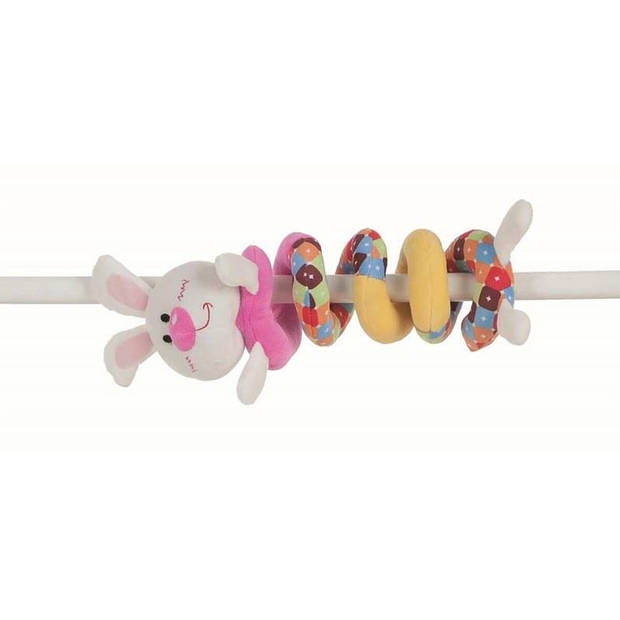 Knuffel Spiraal 55 cm Konijnenvlees Multicolour