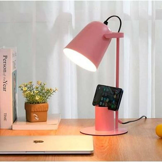 Bureaulamp iTotal COLORFUL Roze Metaal 35 cm