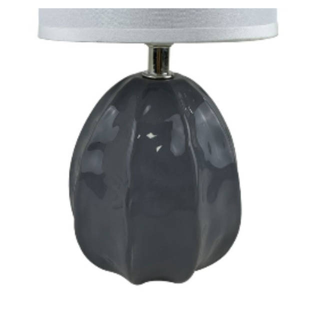 Bureaulamp Versa Mery 25 W Grijs Keramisch 14 x 27 x 11 cm