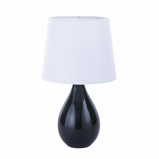 Bureaulamp Versa Camy Zwart Keramisch (20 x 35 x 20 cm)