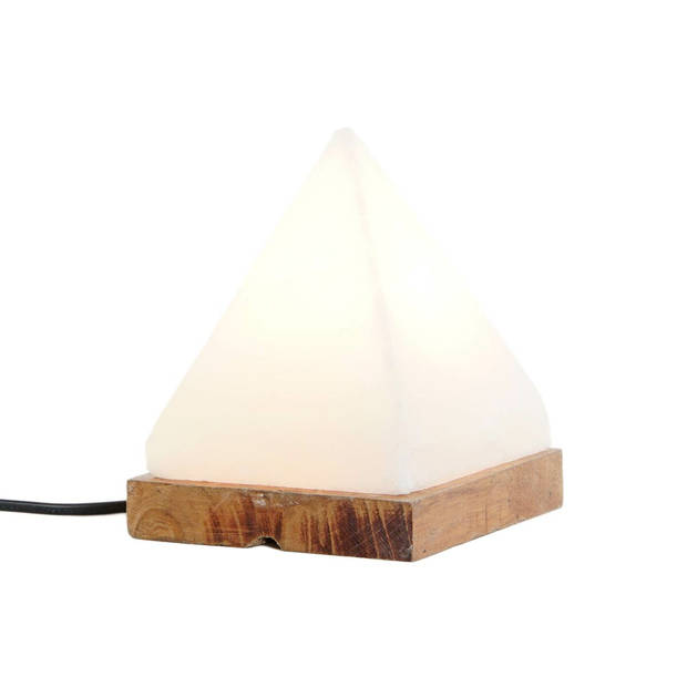 Bureaulamp DKD Home Decor Zout Acacia 15 W 220 V 13 x 13 x 18 cm