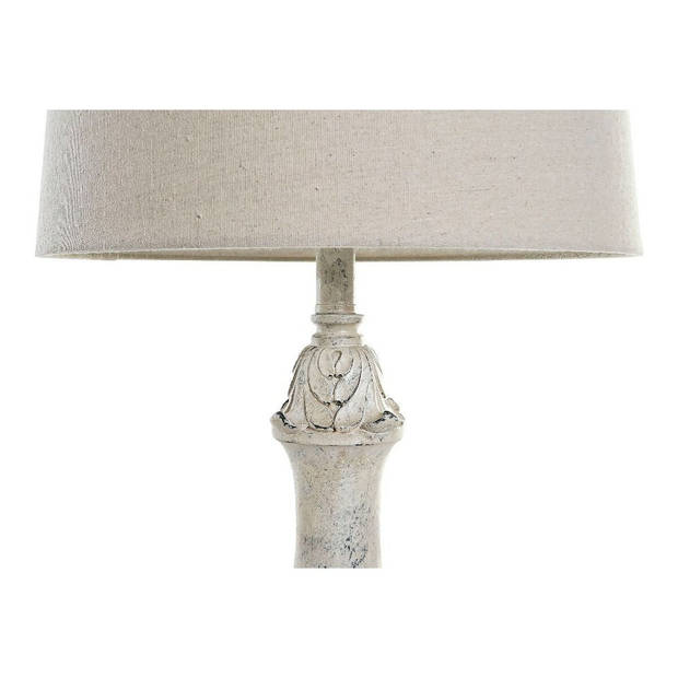 Bureaulamp DKD Home Decor Crème Hars 220 V 60 W 38 x 38 x 73 cm