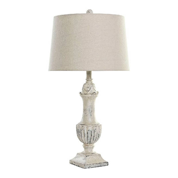 Bureaulamp DKD Home Decor Crème Hars 220 V 60 W 38 x 38 x 73 cm