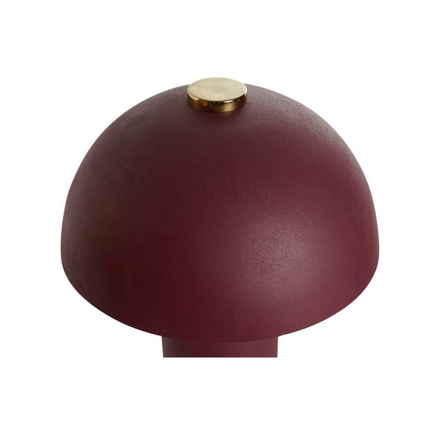 Bureaulamp DKD Home Decor Oranje Magenta Gouden Metaal 50 W 220 V 31 x 31 x 45 cm (2 Stuks)