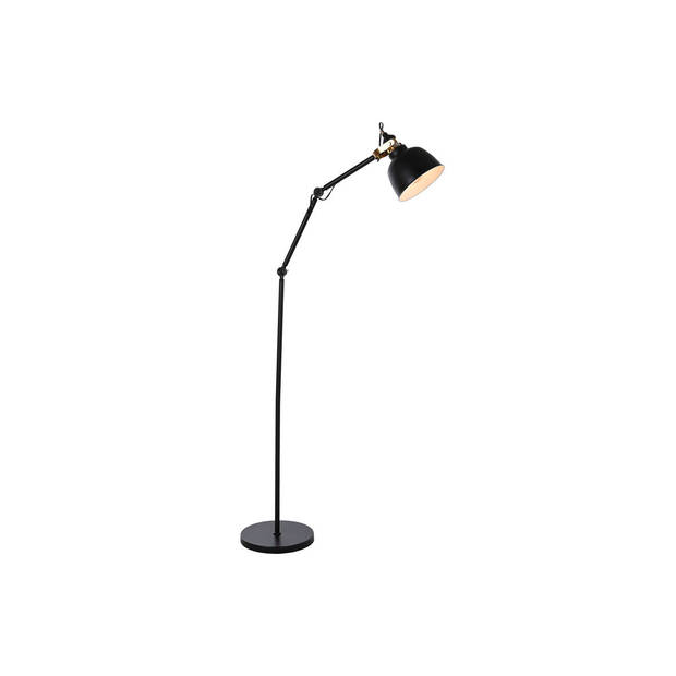 Vloerlamp DKD Home Decor 46 x 25 x 150 cm Zwart Metaal 220 V 50 W