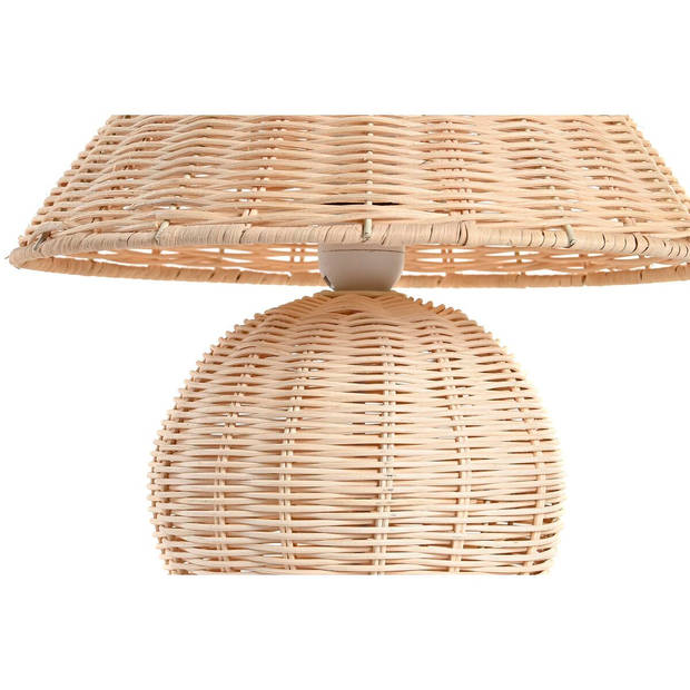 Bureaulamp DKD Home Decor Natuurlijk Rotan 220 V 50 W Alpino (30 x 30 x 31 cm)