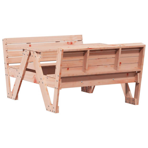 vidaXL Picknicktafel voor kinderen 88x122x58 cm massief douglashout