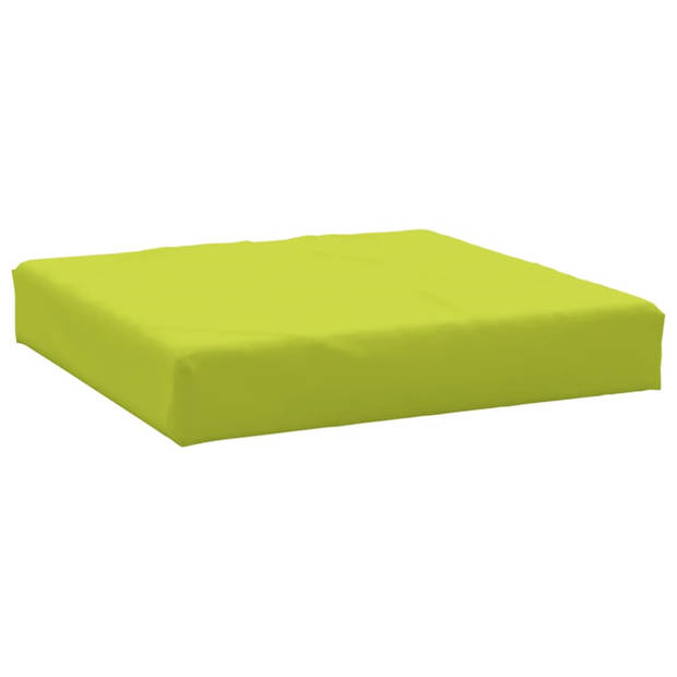 vidaXL Palletkussen 60x60x8 cm oxford stof felgroen