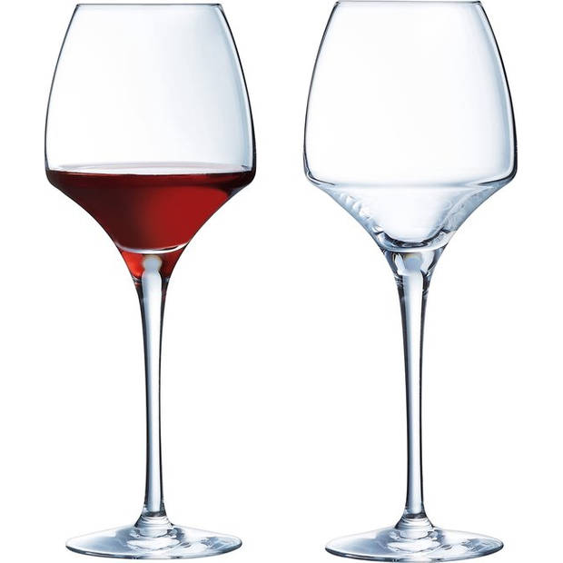 Chef&Sommelier Open Up Wijnglas Cadeauverpakking - Rond - 400 ml - Helder - 2 stuks -