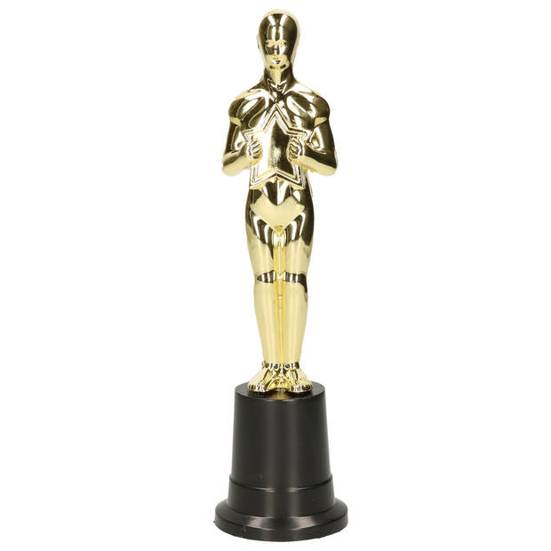 Gouden Academy Award beeldje 22cm - Feestdecoratievoorwerp