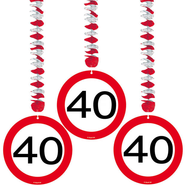 40e verjaardag versiering - Hangdecoratie