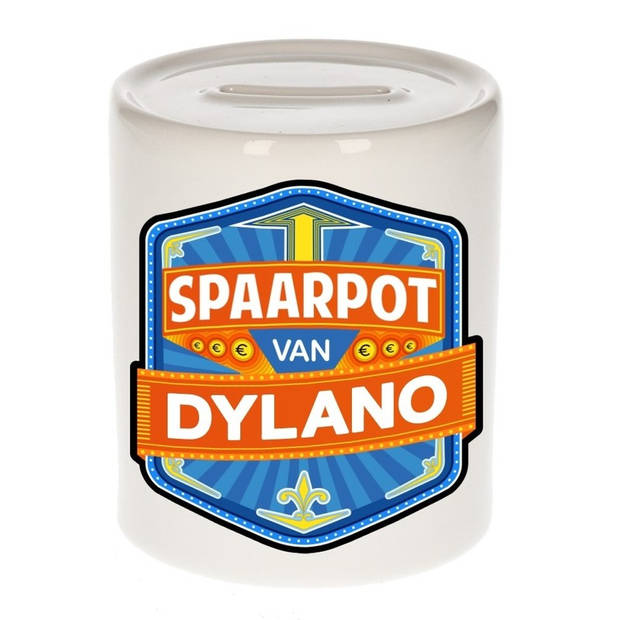 Vrolijke kinder spaarpot voor Dylano - Spaarpotten