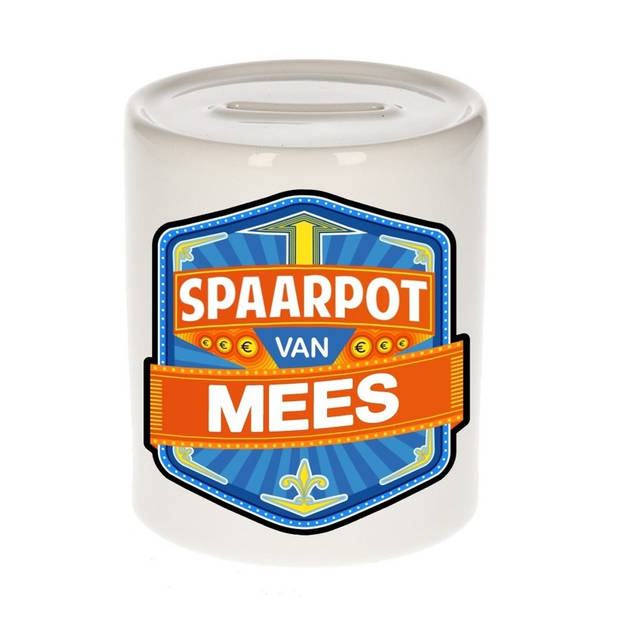 Vrolijke kinder spaarpot voor Mees - Spaarpotten