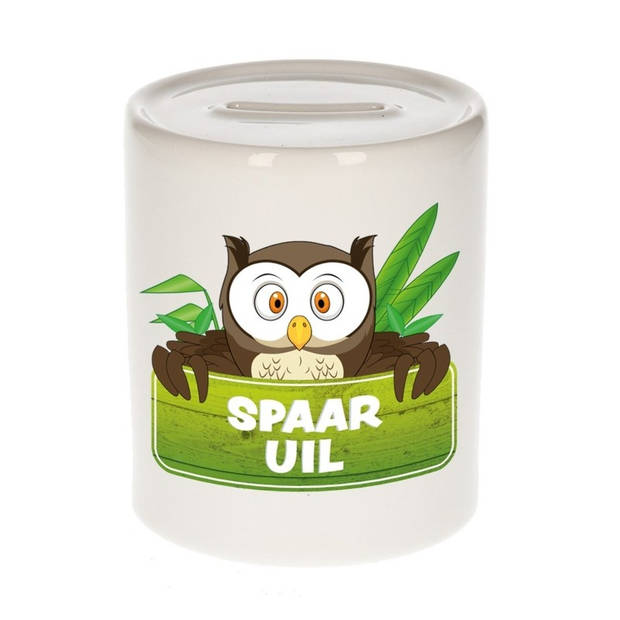 Spaarpot van de spaar uil Smarty 9 cm - Spaarpotten