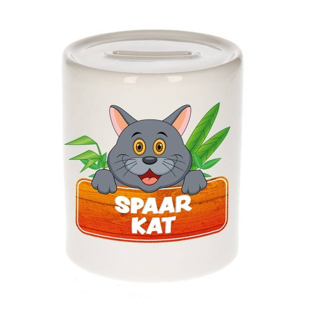 Spaarpot van de spaar kat Tommy Cat 9 cm - Spaarpotten