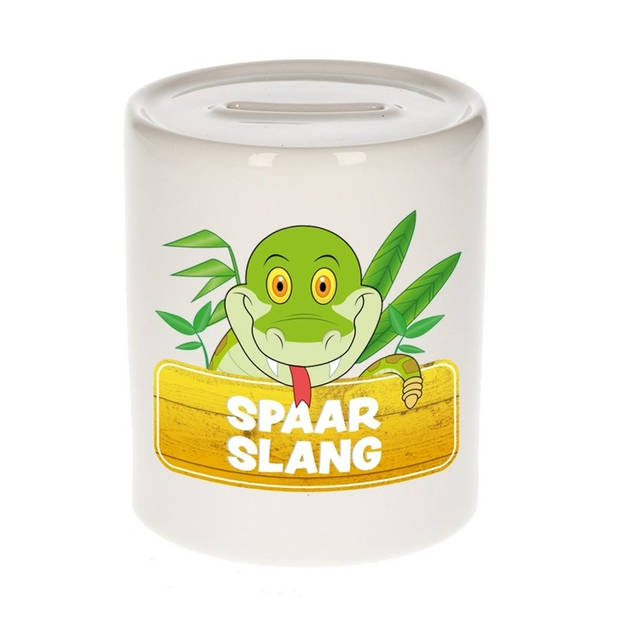 Spaarpot van de spaar slang Slanky 9 cm - Spaarpotten