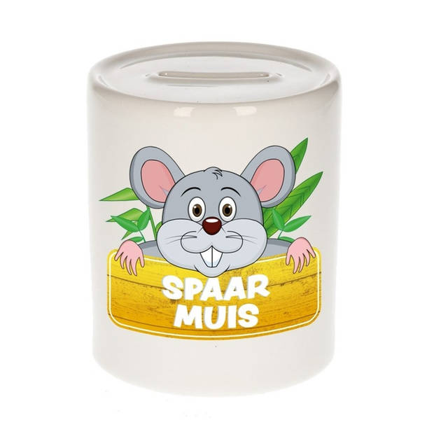 Spaarpot van de spaar muis Mighty Mike 9 cm - Spaarpotten