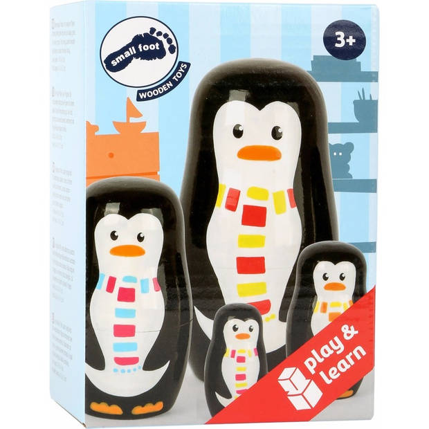 Kinderkamer decoratie pinguins baboesjka set - Speelfigurenset