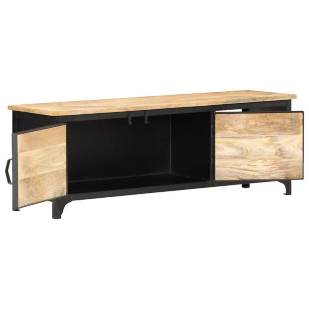 vidaXL Tv-meubel 120x30x40 cm massief mangohout