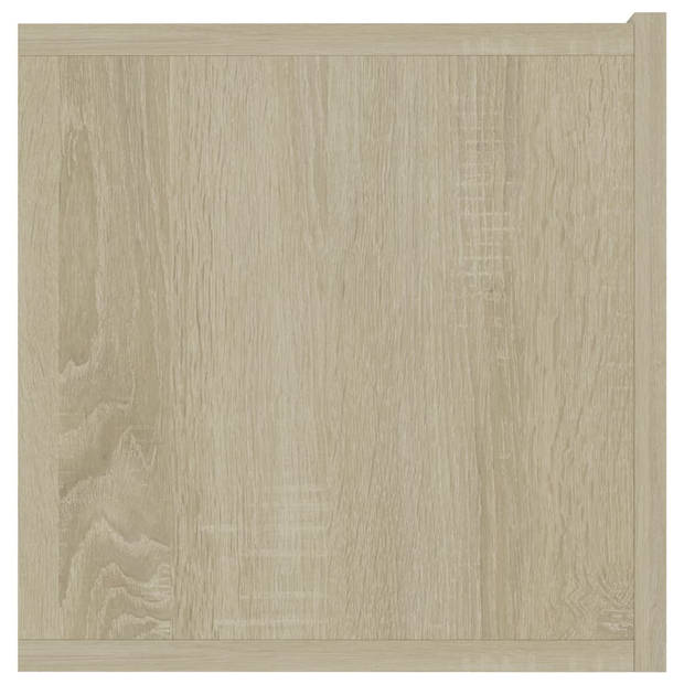 vidaXL Tv-meubel 120x30x30 cm bewerkt hout sonoma eikenkleurig