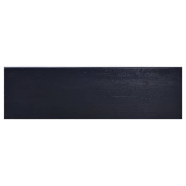 vidaXL Tv-meubel 100x30x45 cm massief mahoniehout lichtkoffiekleurig