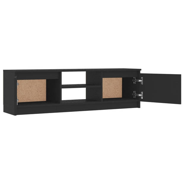 vidaXL Tv-meubel 120x30x35,5 cm bewerkt hout grijs