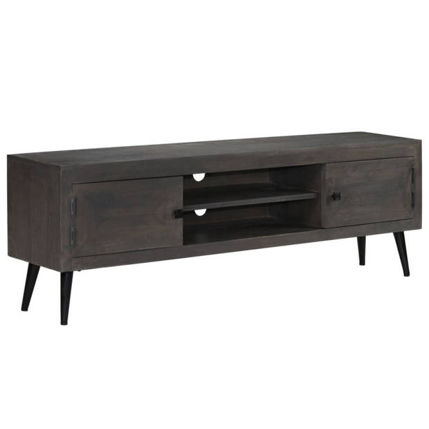 vidaXL Tv-meubel 140x30x45 cm massief mangohout