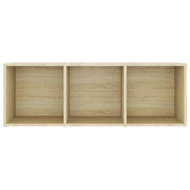 vidaXL Tv-meubel 107x35x37 cm bewerkt hout sonoma eikenkleurig