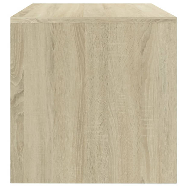 vidaXL Tv-meubel 100x40x40 cm bewerkt hout sonoma eikenkleurig