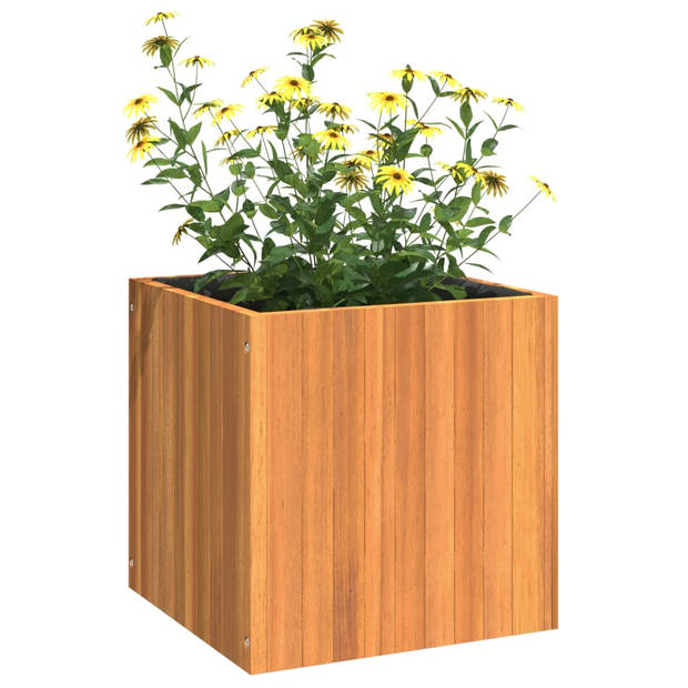 vidaXL Plantenbak 45x45x45 cm massief acaciahout