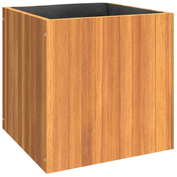 vidaXL Plantenbak 45x45x45 cm massief acaciahout