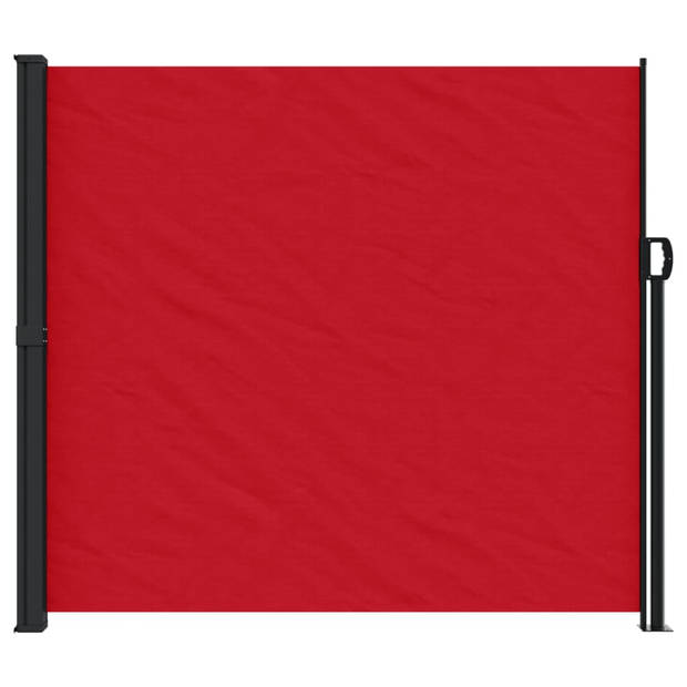 vidaXL Windscherm uittrekbaar 180x600 cm rood