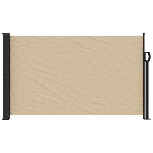 vidaXL Windscherm uittrekbaar 120x600 cm beige