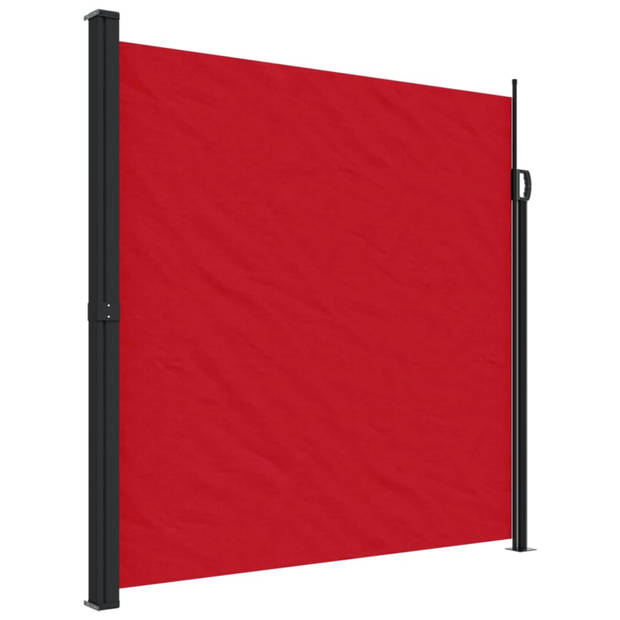 vidaXL Windscherm uittrekbaar 200x300 cm rood