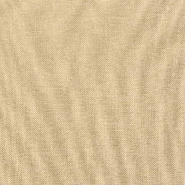 vidaXL Tuinbankkussen 120x50x7 cm stof gemêleerd beige