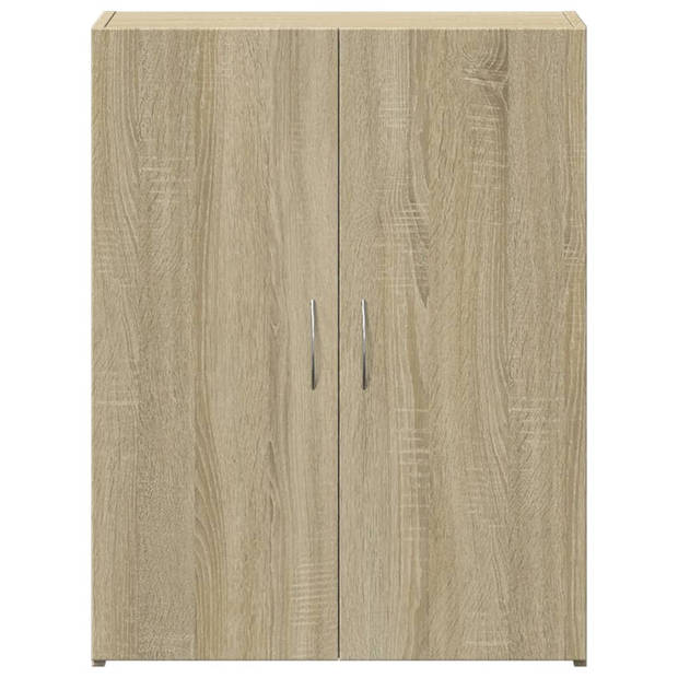 vidaXL Archiefkast 60x32x77,5 cm bewerkt hout sonoma eikenkleurig