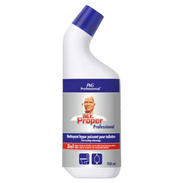 Mr. Proper badkamer en toiletreiniger 3in1 - 750 ml