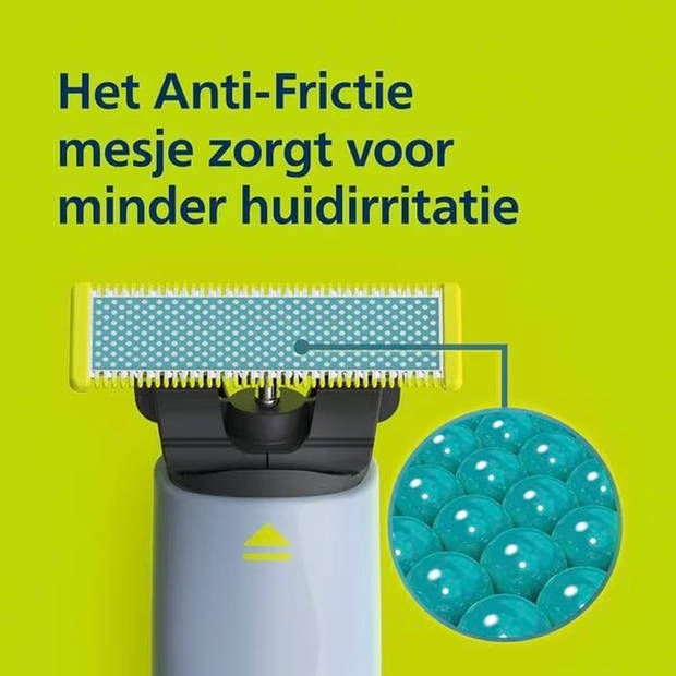 Philips OneBlade Anti-Frictie Blade - QP225/50 - Vervangmesjes - 2 stuks