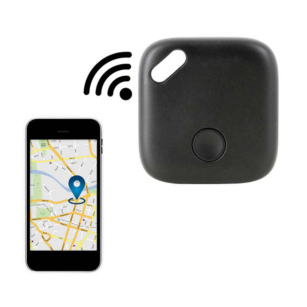 Nordix Koffer Tracker - voor iPhone - GPS Tracker - Zonder Abbonnement - 3,5x3,6cm