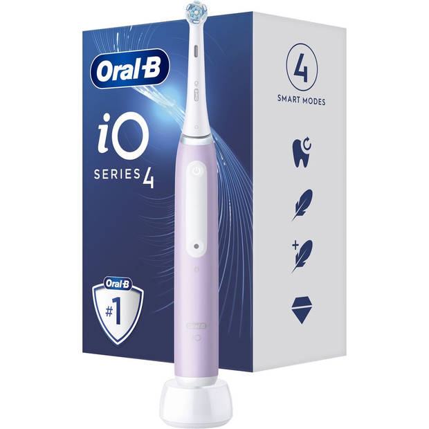 Oral-B iO Series 4 Volwassene Vibrerende tandenborstel Lavendel