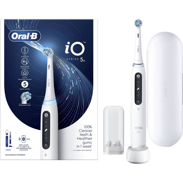 Oral-B iO 5N - Elektrische Tandenborstel - Wit