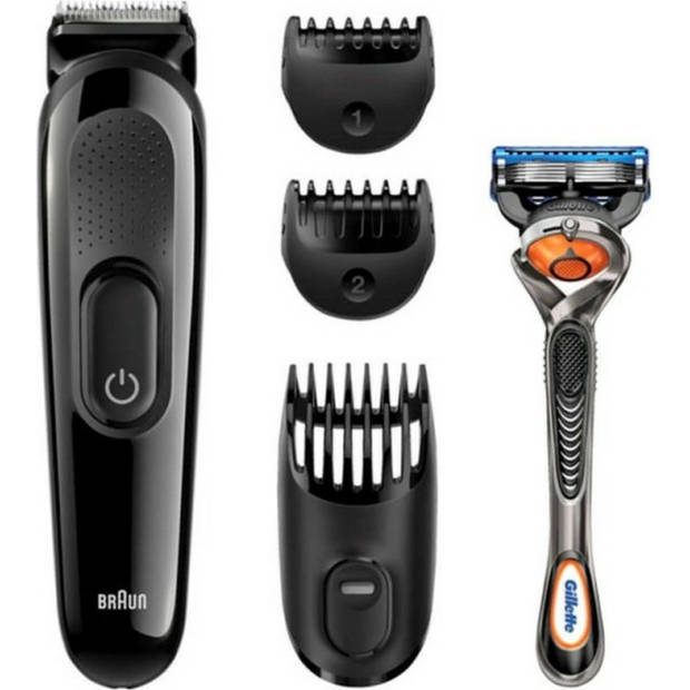 Braun BT5260 - Baardtrimmer en Haartrimmer – Zwart/Metaalzilver