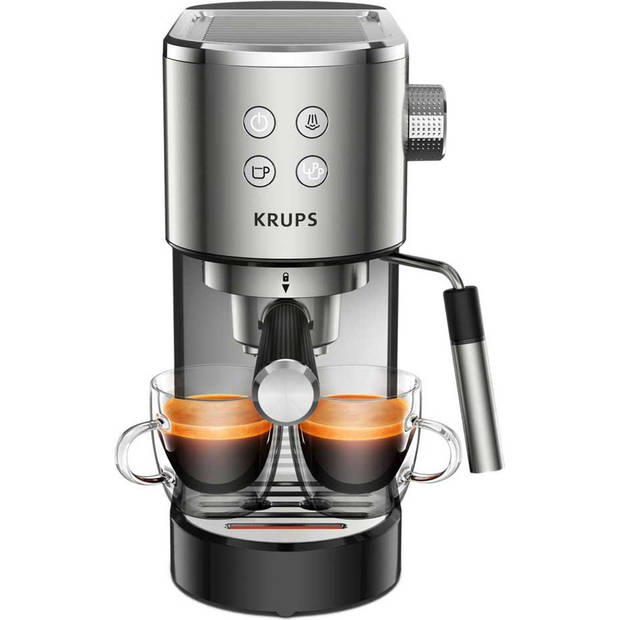 Krups Virtuoso XP442C11 - Pistonmachine - koffiezetapparaat - Half automatisch Espressomachine