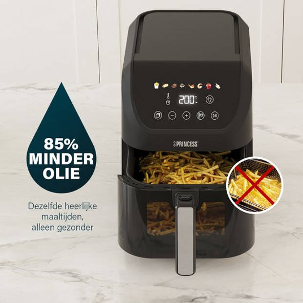 Princess Airfryer XL - 5L Compacte Digitale Heteluchtfriteuse