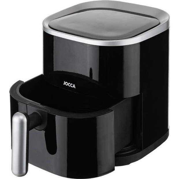 Jocca Airfryer - Heteluchtfriteuse - Digitale Airfryer - Airfryers - 4L - Airfryer xl - Airfryer xxl - 1200W - Zwart - 2