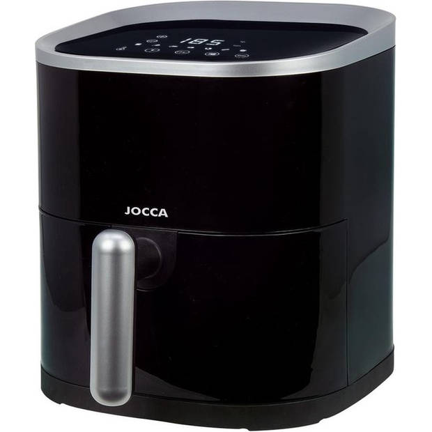 Jocca Airfryer - Heteluchtfriteuse - Digitale Airfryer - Airfryers - 4L - Airfryer xl - Airfryer xxl - 1200W - Zwart - 2